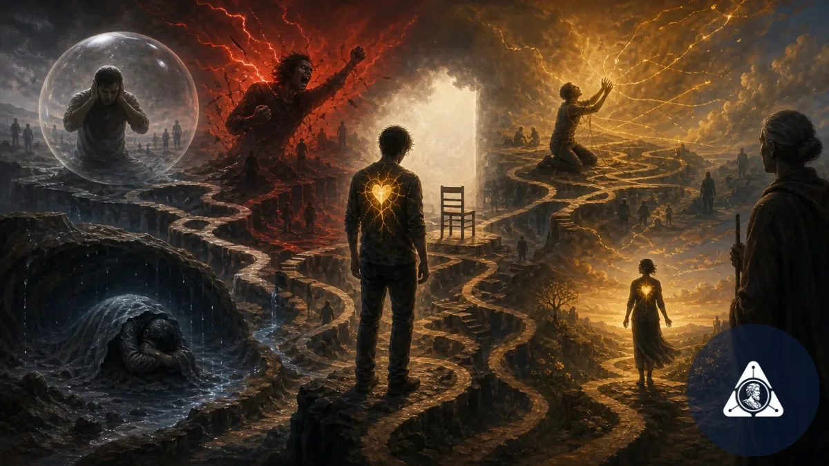 Luto: As Fases Que a Psicologia Identifica (e Por Que Nem Todo Mundo Passa Por Elas)