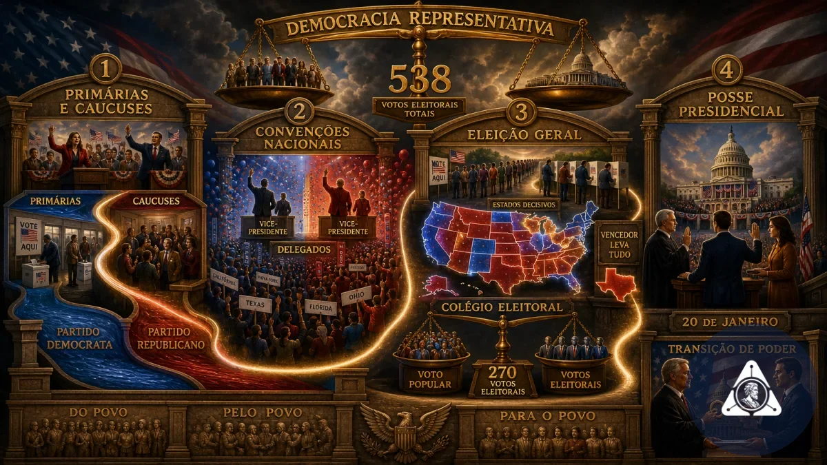 Como Funciona a Eleição Presidencial nos Estados Unidos?