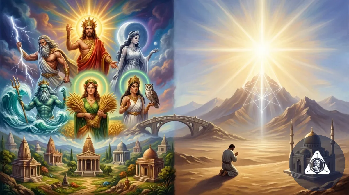 Politeísmo x Monoteísmo: Como as Religiões Entendem o Divino