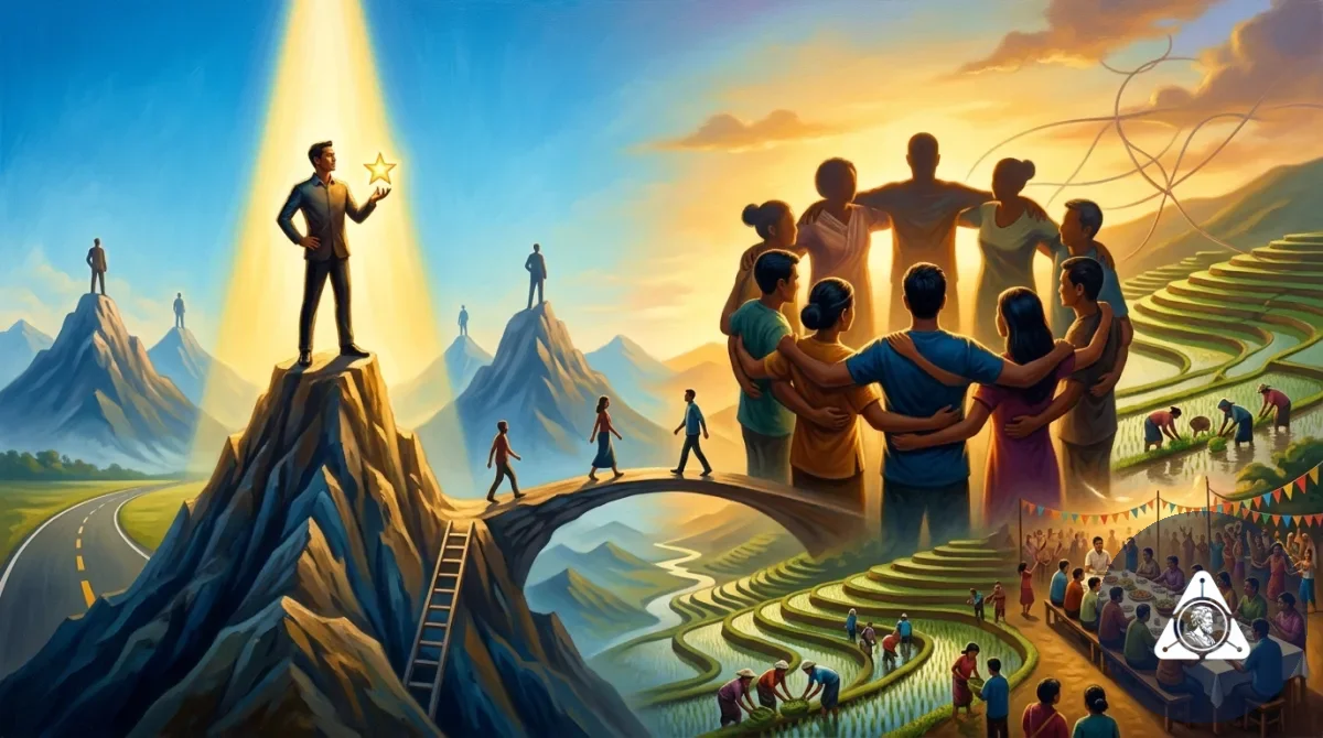 Individualismo e Coletivismo: Como Culturas Diferentes Entendem o Papel do Indivíduo