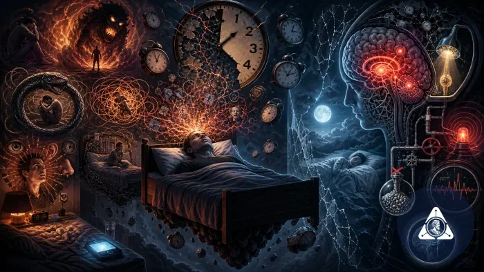 Insônia: Como a Psicologia e a Medicina do Sono Explicam a Dificuldade de Dormir