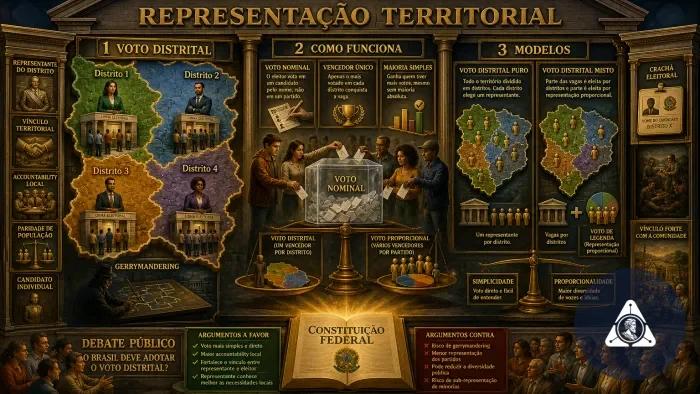 O Que É Voto Distrital? Como Funciona Esse Modelo Eleitoral
