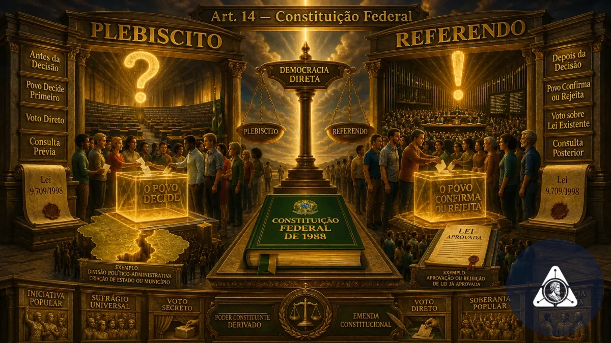 O Que É um Plebiscito e um Referendo? A Diferença Explicada