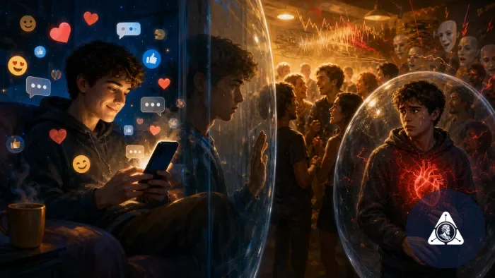 Ansiedade Social na Era Digital: Por Que Interagir Online Ficou Mais Fácil