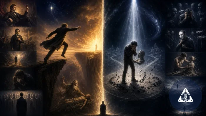 Existencialismo Religioso x Ateu: Kierkegaard e Sartre em Contraste