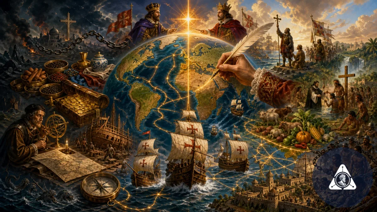 Grandes Navegações: Como a Europa Redesenhou o Mapa do Mundo