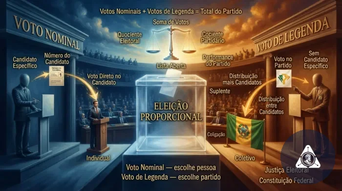O Que É Voto de Legenda e Voto Nominal?