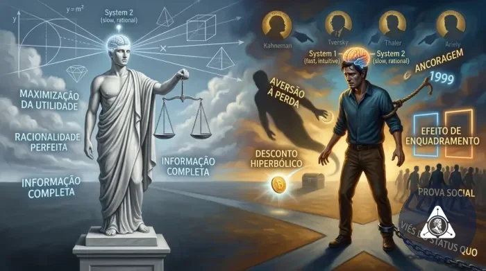 Economia Comportamental: Por Que Não Somos Tão Racionais Quanto os Modelos Supõem